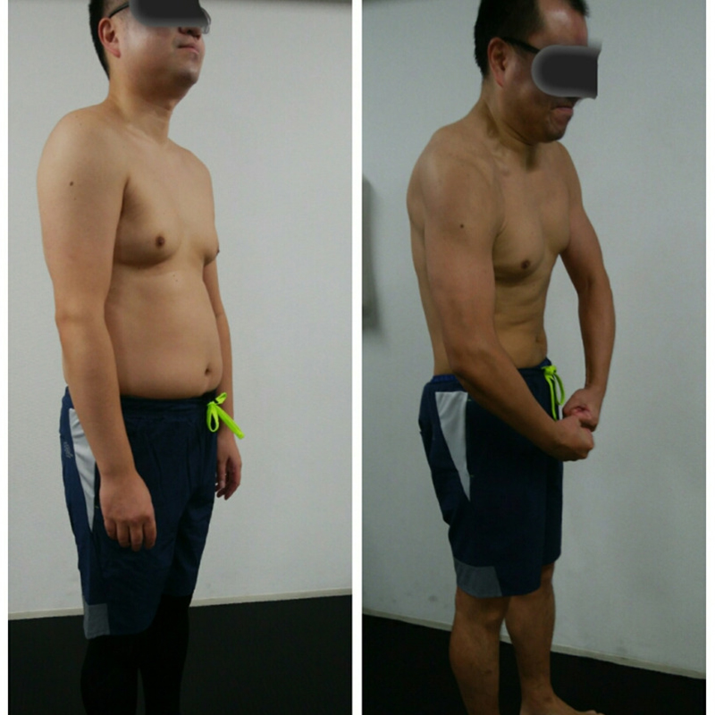 トレーニング Before・After