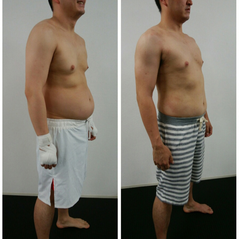トレーニング Before・After