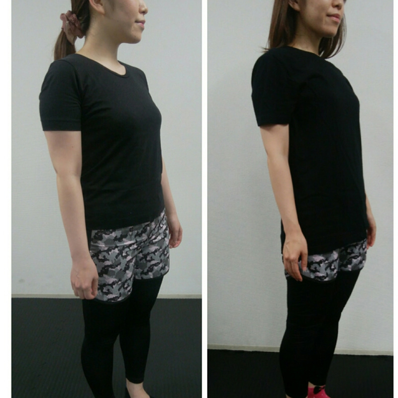 トレーニング Before・After