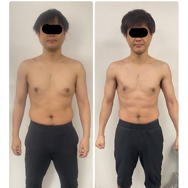 トレーニング Before・After