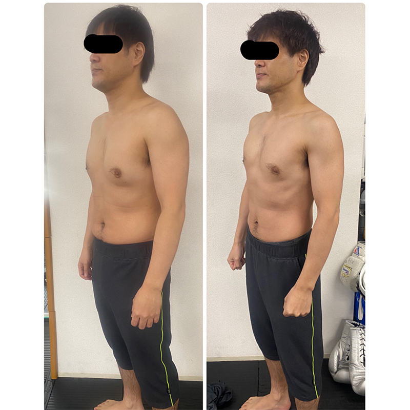 トレーニング Before・After