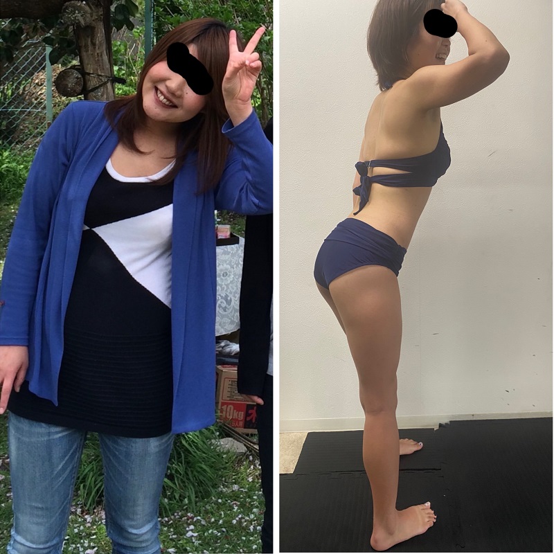 トレーニング Before・After