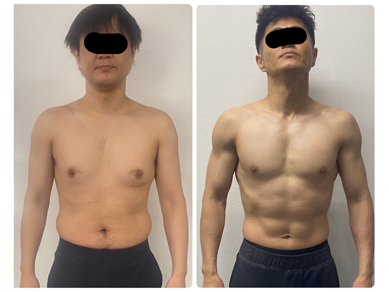 トレーニング Before・After