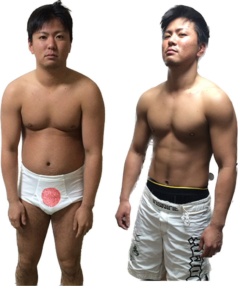 トレーニング　Before・After